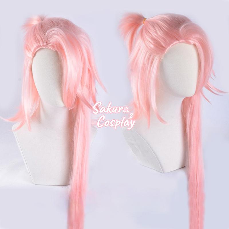 

Other Event & Party Supplies Game Touken Ranbu Online Souzasamonji Cosplay Pink Long Heat Resistant Synthetic Hair Halloween Carnival + Free