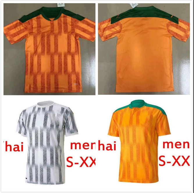 

2021 Cote d Ivoire Soccer Jerseys national team ivory coast jersey DROGBA KESSIE ZAHA CORNET MEN homme Maillot de foot football uniform 8748, Black