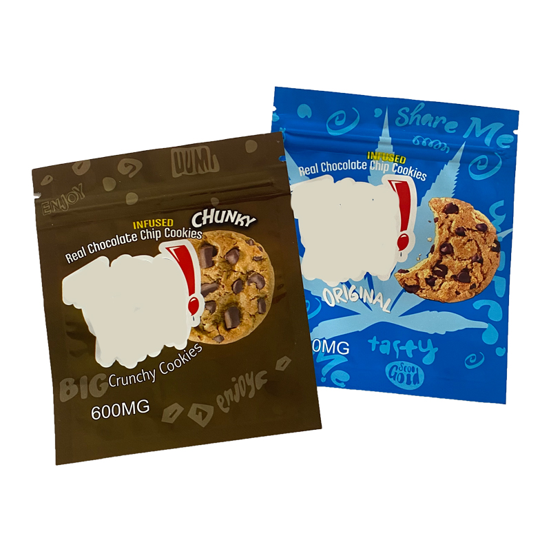 

infused 600mg edible pacakging bag trips ahoy zip lock cookis biscuit plastic food baggie ziplock smell proof package mylar bags runtz