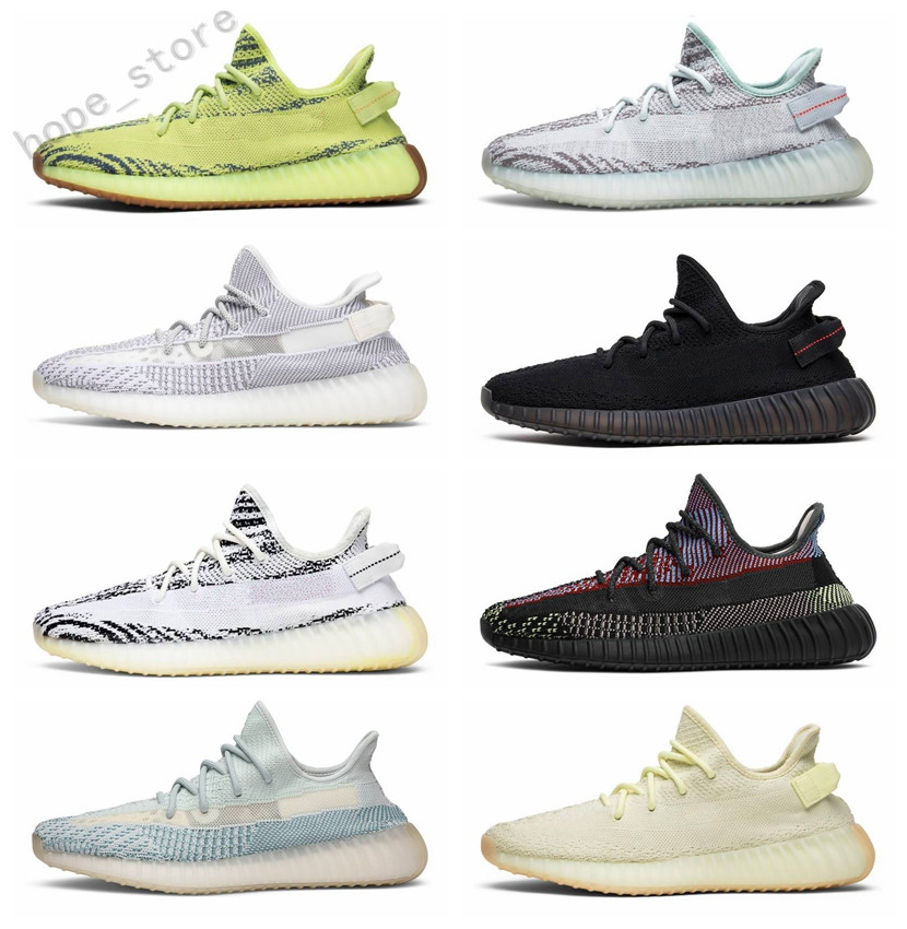 

2021 Sply 35 V2 Semi Frozen Yellow Blue Tint Zebra casual Shoes Sesame Beluga 2.0 Cream White Men Women Sneakers A194, Standard size