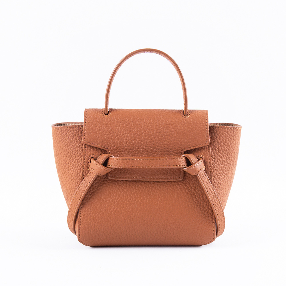 2021 Automne et hiver Sac Femme Sac Pico Poisson-chat Cuir Cuir Sac d'aile portable à l'épaule Mini