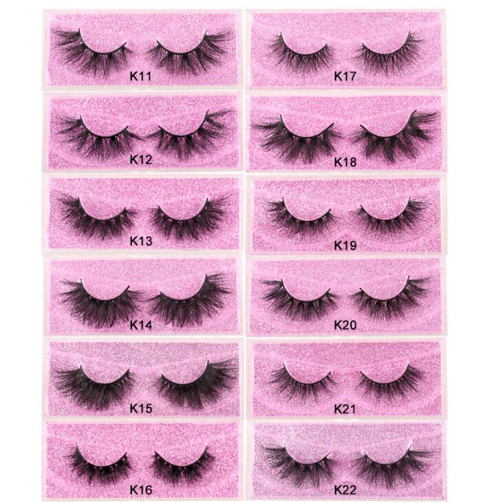 

accept mix oder Free cruelty free 3d / 5d/6d 100% siberian mink fur eyelashes 15mm 18mm 19mm 20mm 25mm long mink eyelashes with storage lashes box