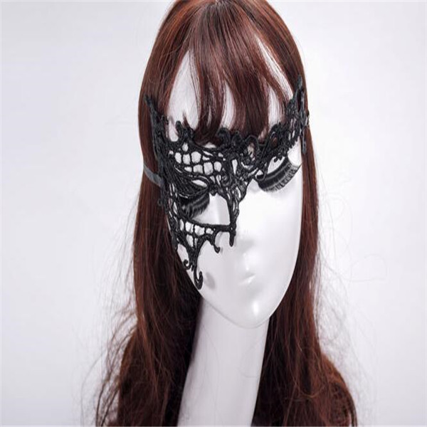 

017 2021 hot sell New fashion women's Mask Makeup Dance Holiday party creative lace mask princess female party mask