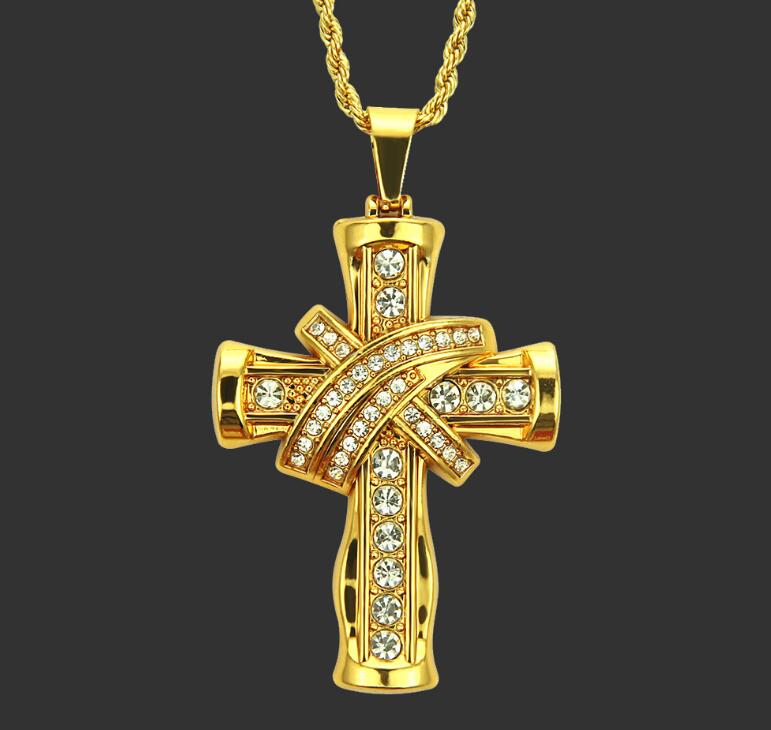 

New Gold Silver Miami Cuban Link Chain Mens Necklaces Hip Hop Gold Chain Necklaces Jewelry