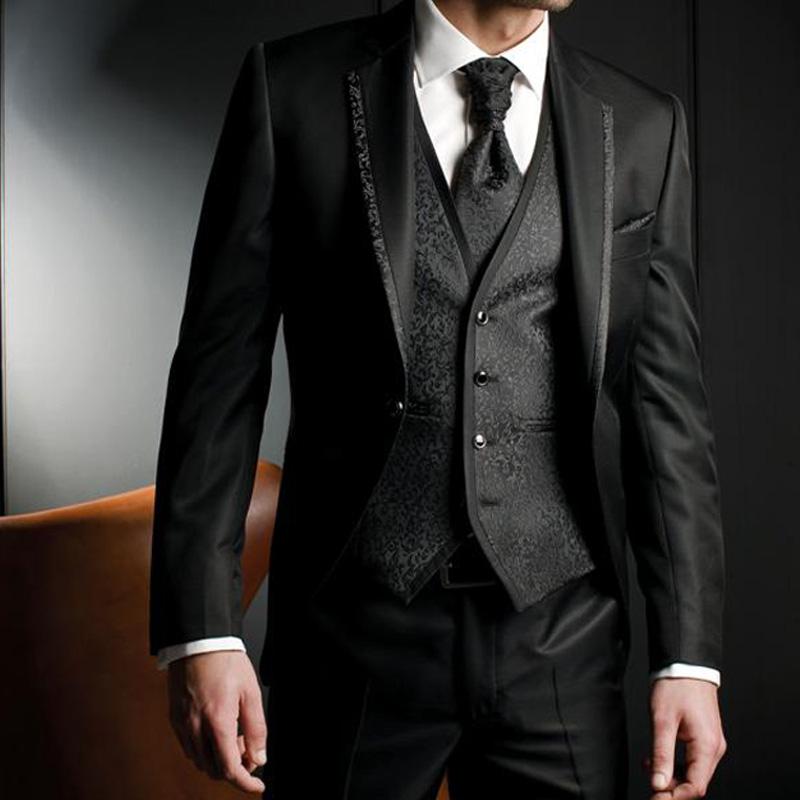 

Men's Suits & Blazers Latest Coat Pant Designs Men Groom Tuxedos Wedding Suit Evening Party 2021 Jacket Pants Vest Male Blazer Costume Homme, Jacket and vest