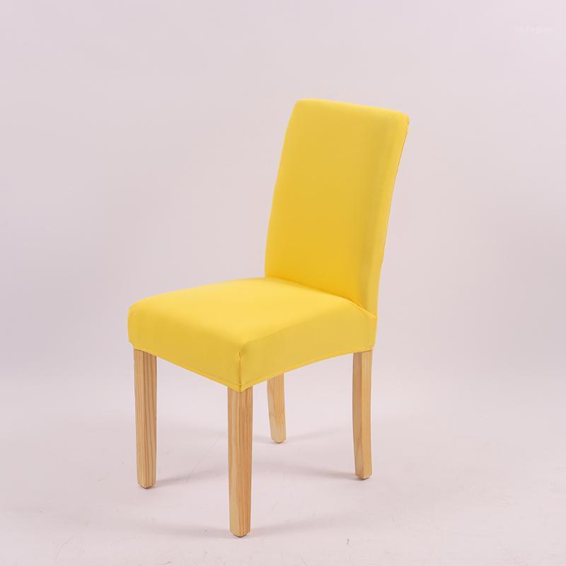 

Chair Cover With Back Stretch Covers Kitchen Chairs For Dining Room Polyester Decor