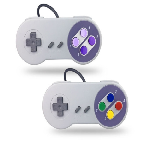 

SNES Cable Gamepad Super NES Gamepad analog controller The cable handle Y0510