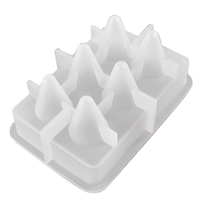 

Keychains Ring Display Stand Resin Molds Jewelry Holder Wedding Single Finger Rings Showcase For Store