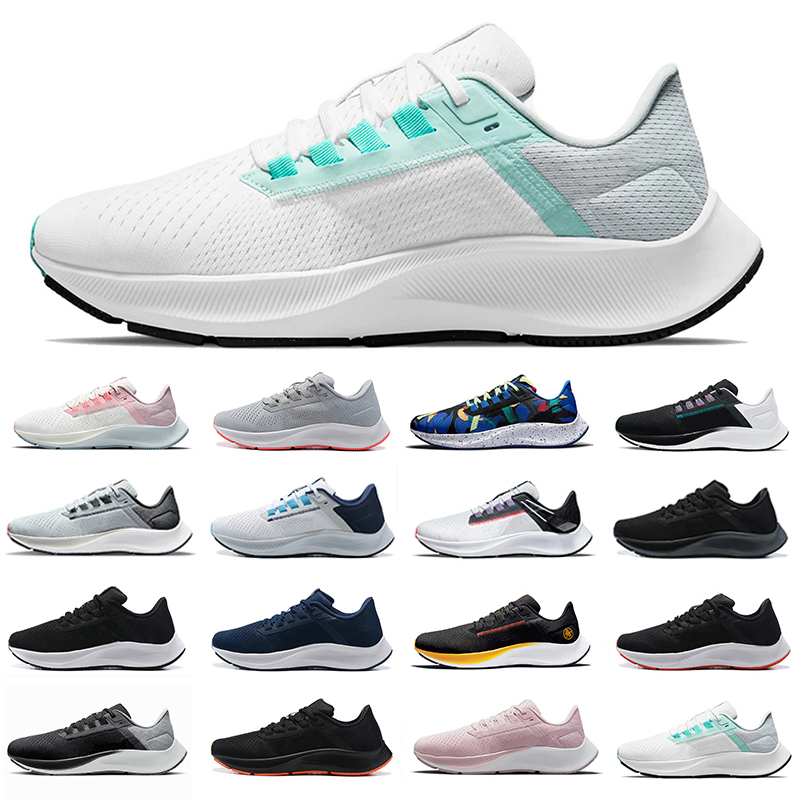 

2022 zoom Pegasus mens running shoes Aurora Green White Midnight Navy Triple black Ocean Cube Pink Light gray Kelly Anna London Greedy men women trainers sports shoe, Pay for box