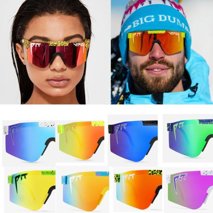 

Bicycle glasses Double wide beach climbing rose sunglasses double wide polarizer TR90 frame UV400 protection with case