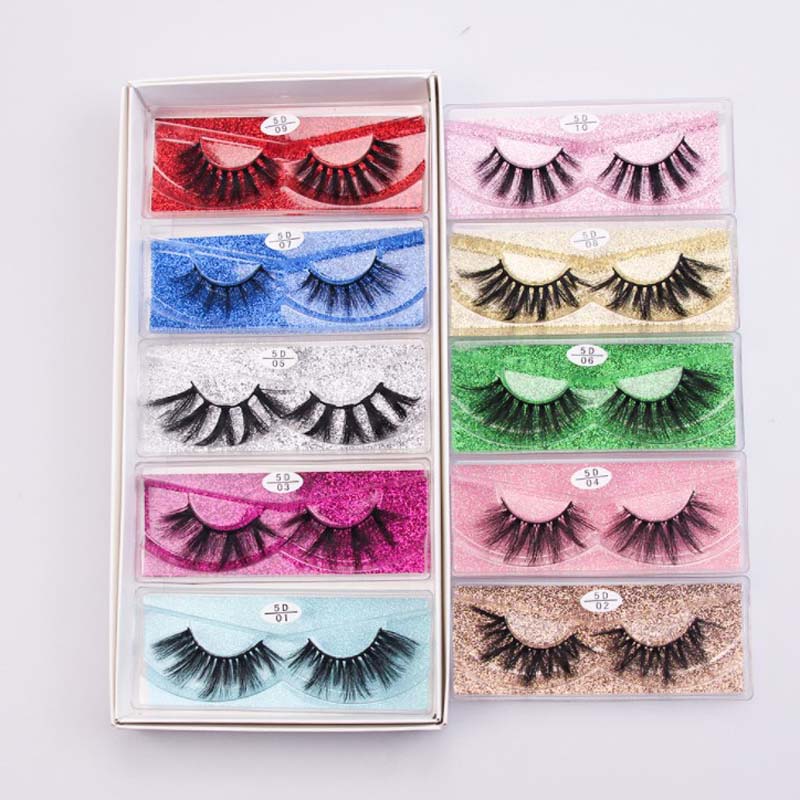 10 Styles Lashes Mix 10pairs Eyelashes Messy Wispie 3D False Eyelash Handmade Soft Natural Long Thick Faux Cils-image-403038479