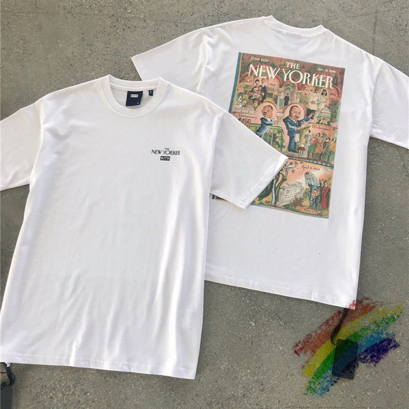 

Men's T-Shirts York leader black kith female vintage 1:1 high quality topos t