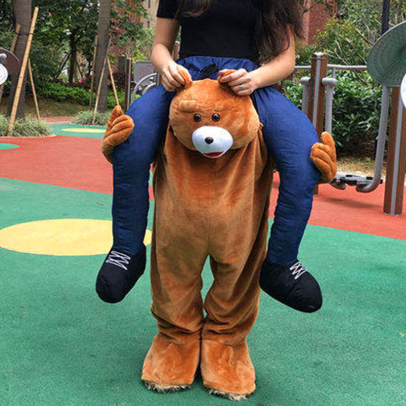 Mascot Costumes New Brown Bear Mascot Costume Suits Party Game Dress Outfits Clothing Advertising Carnival Halloween Christmas-image-748266860