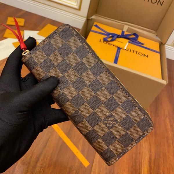 

Fashion Wallet Women Genuine Leather Bags Luxury Zipper Wallets Men Designer Zippy Wallet GGLVLouisVittonYSLVUTTON Woman Purse Handbags Holder, Customize