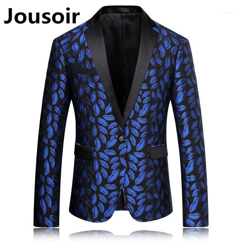 

Men's Tracksuits Formal Crystals Slim Blazers Group Musical Performance CD51, Gray