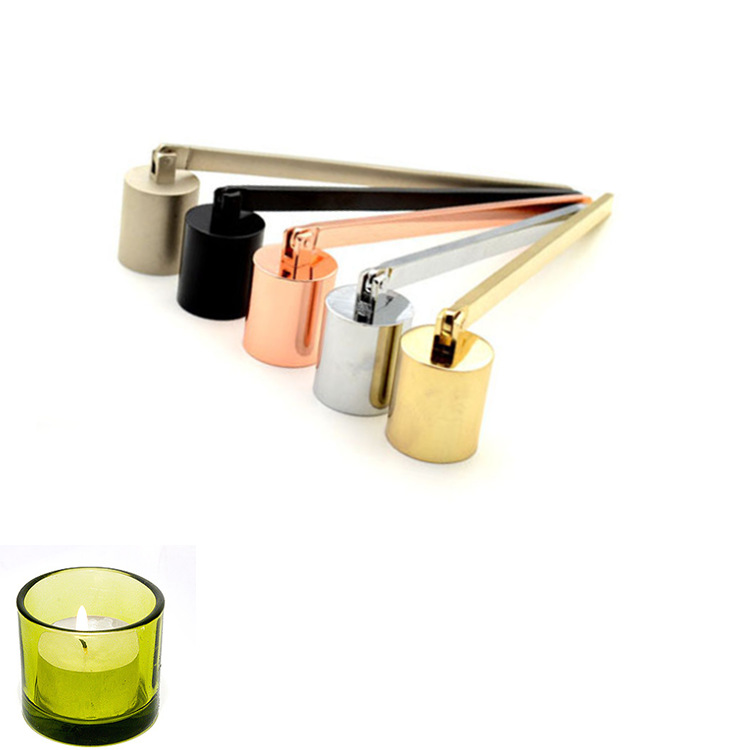 

Scented Candle Extinguisher Bell Shaped Candle Snuffer Stainless Steel Long Handle DH0068