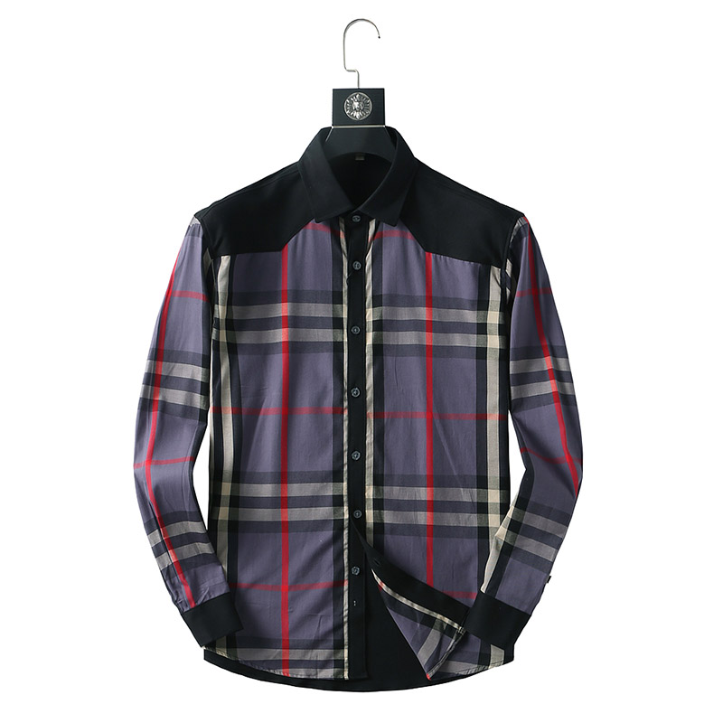 

Designers Mens Dress Shirts Business Fashion Casual Classic Long Sleeve Shirt Brands Men Spring Slim Fit chemises de marque Clothing stylist luxury Clothes-2