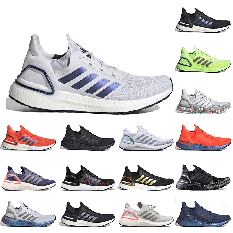 

2021 Ultra 20 Sneakers Trainers Men Womens Ultraboost Running Shoes Dash Grey Black Gold Solar Red Tech Indigo ISS US National Lab Multicolor, #11 36-45 blue white