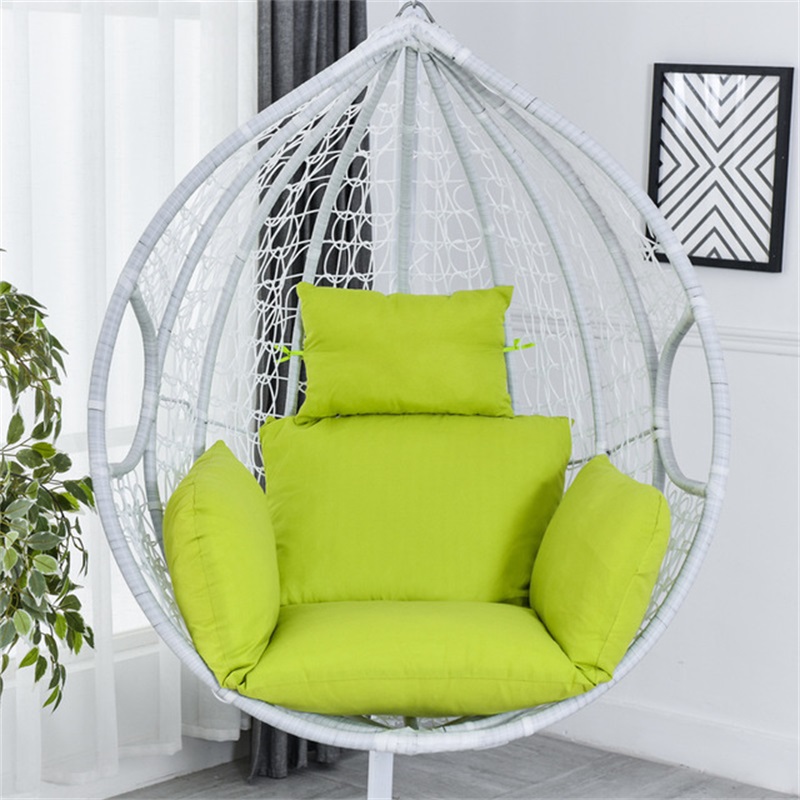 

Swing Chair Cushion Mat Hanging Indoor Outdoor Patio Egg Chair Seat Pad Pillow (Without Chair) 1913 V2