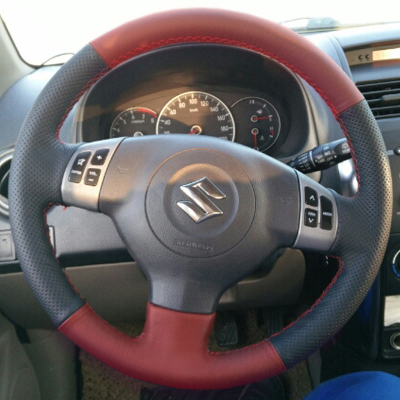

For Changan SUZUKI Tianyu sx4 Swift Zhixiang Yuexiang new alto DIY leather steering wheel cover special