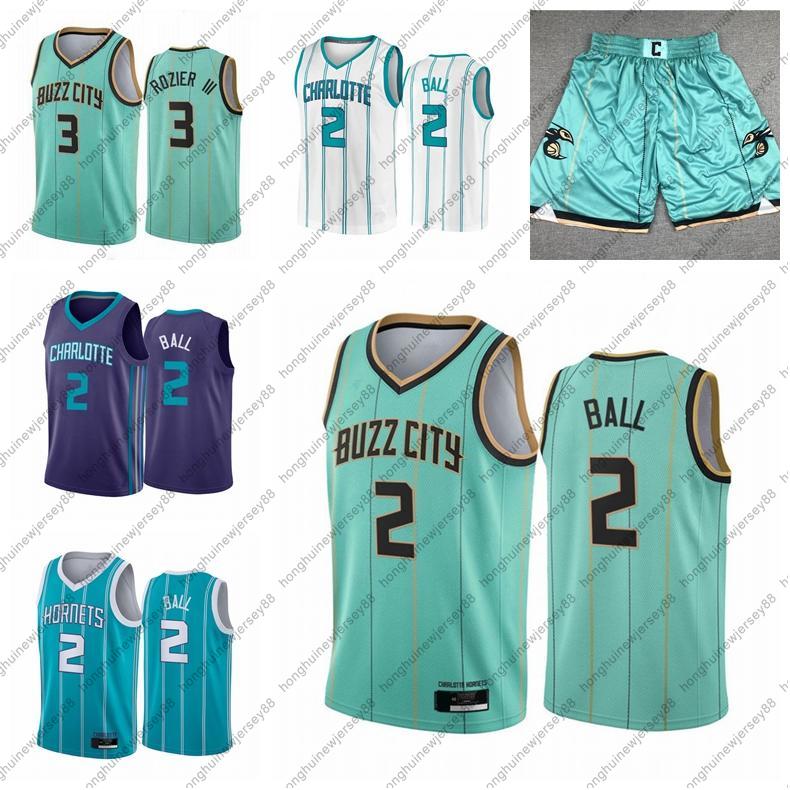 

Basketball Jerseys LaMelo Ball #2 #3 Rozier III Gordon 20 Hayward CityAssociation CharlotteHornetsjersey, Nk logo1