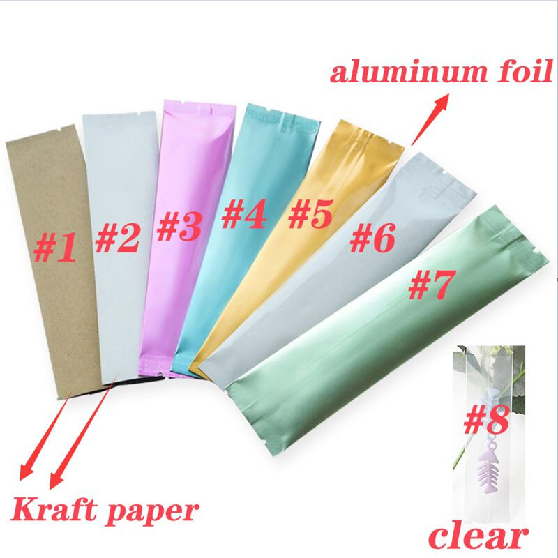 

Colorful Mylar Bag Small Coffee Food Storage Aluminum Foil Bags plastic packing bag Smell Proof Pouches