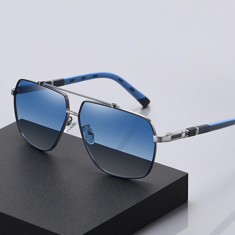 

Sunglasses 2021 Polarized TAC Lens Large Frame Spring Hinge Sun Glasses For Men Women