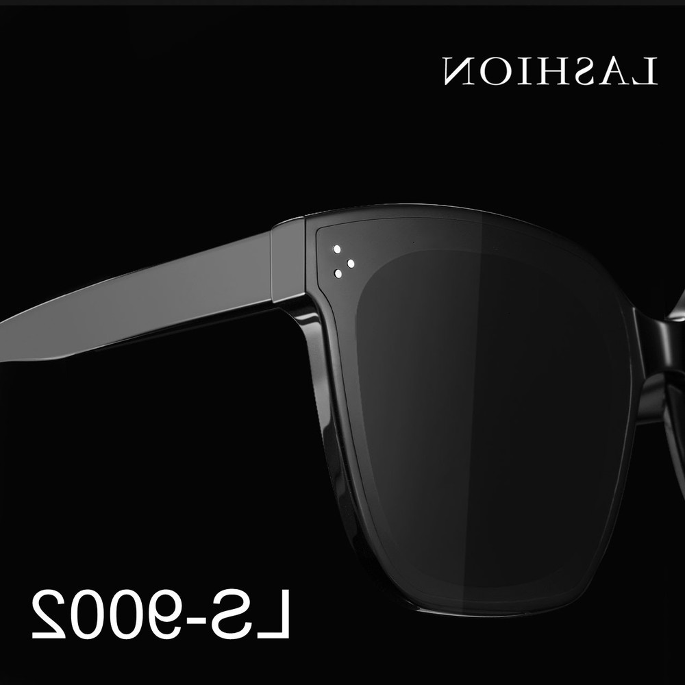 

Highend accessories Custom High Quality Oversized Vintage Woman Rectangle Fashion Trendy Square Acetate Sunglass, Black