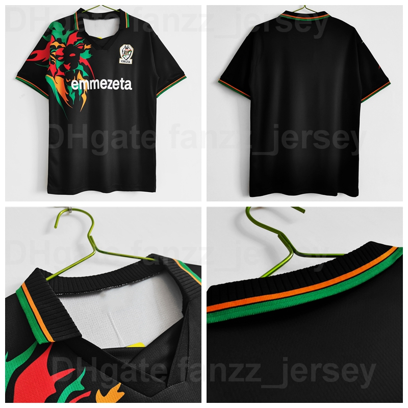 

National Team 1998 Soccer Vintage Venezia Jerseys Retro Classic For Sport Fans Color Black Breathable Custom Name Number Football Shirt Kits Uniform High Quality
