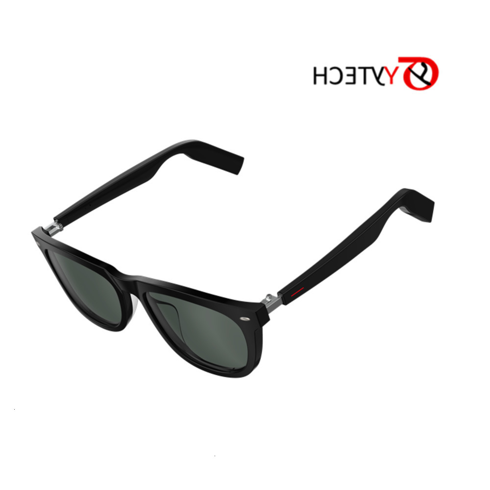 

Highend accessories SYYTECH Newt Fashion E Call Glass Calling Smart Sunglass with TWS Headphone, Black