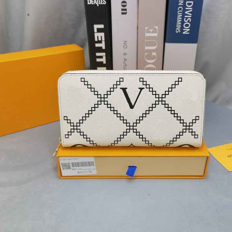 

Womens Wallets Calfskin Metal Zipper Designer Card Holdercoin Purse Money Clip Mens Clutch Bags Handbags Luxury Crossbody Backpack Tote Shoulder Messenger Bag, Black