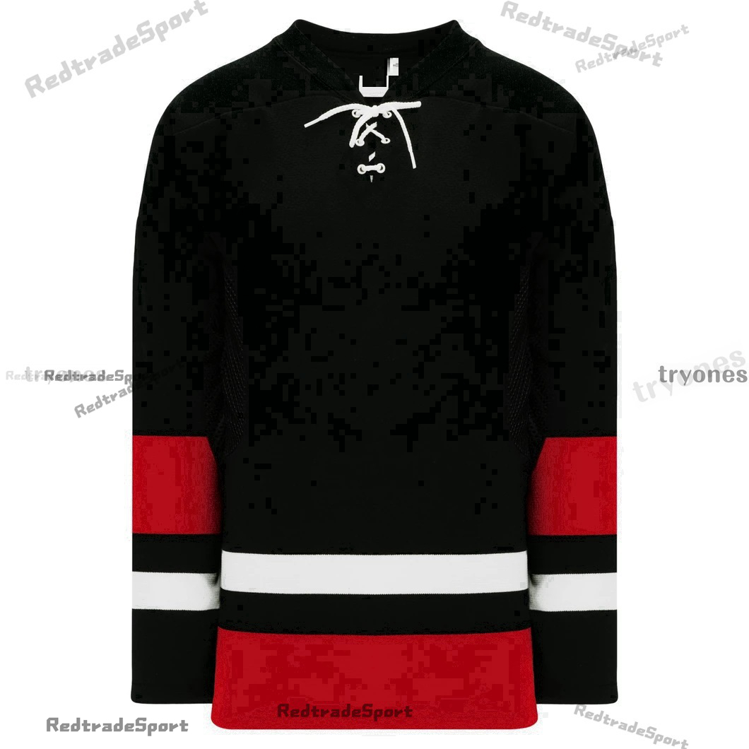 MEN Personnalisez les maillots de hockey cousus n'importe quel numéro Nom Numéro Blanc Blanc Blanc Bleu Taille S-XXXL personnalisé Heiing7