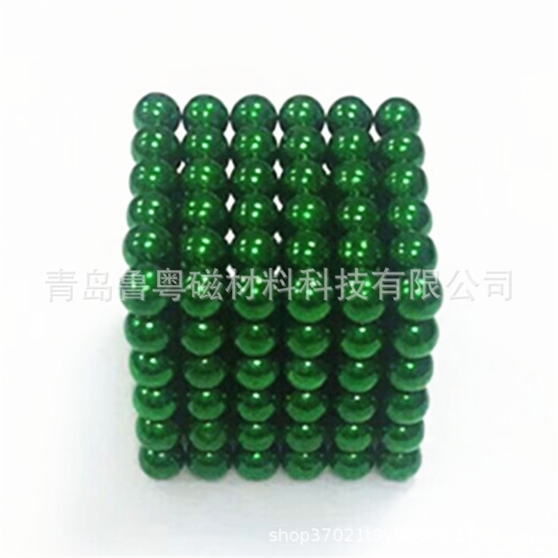 Sales 5mm 1000 color bouncing finger puzzle decompression magnetic ball-image-701418383