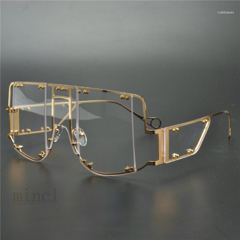 

Sunglasses Flat Top Square Women Chic Brand Designer Luxury Lady Summer Style Sun Glasses Men Oversized Shades FML1
