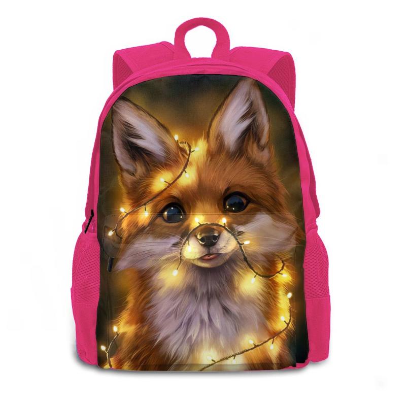 

Lovely Cat Girls Pink Backpacks For School Bag Children Bookbag Women Travelling Backpack Casual Daypacks