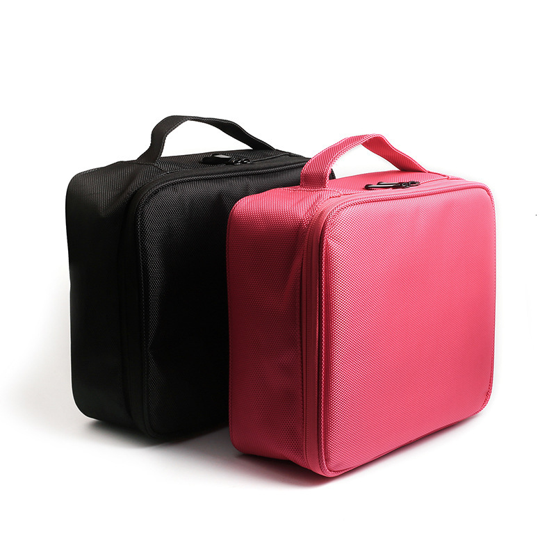 

Make Up Large Capacity Multi-function Portable Small Korean Ins Net Red Travel Storage Bag, Black