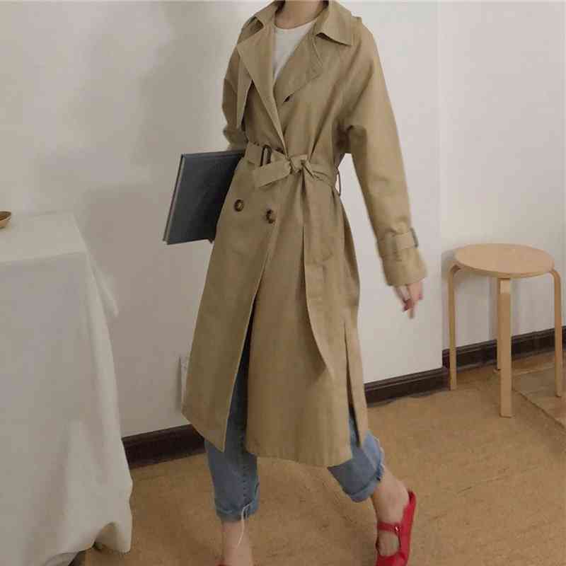 

Women's Trench Coats Mazefeng Women wholesale autumn winter selling women's fashion casual Ladies work wear nice p421# 7AOD, 1# shoe box