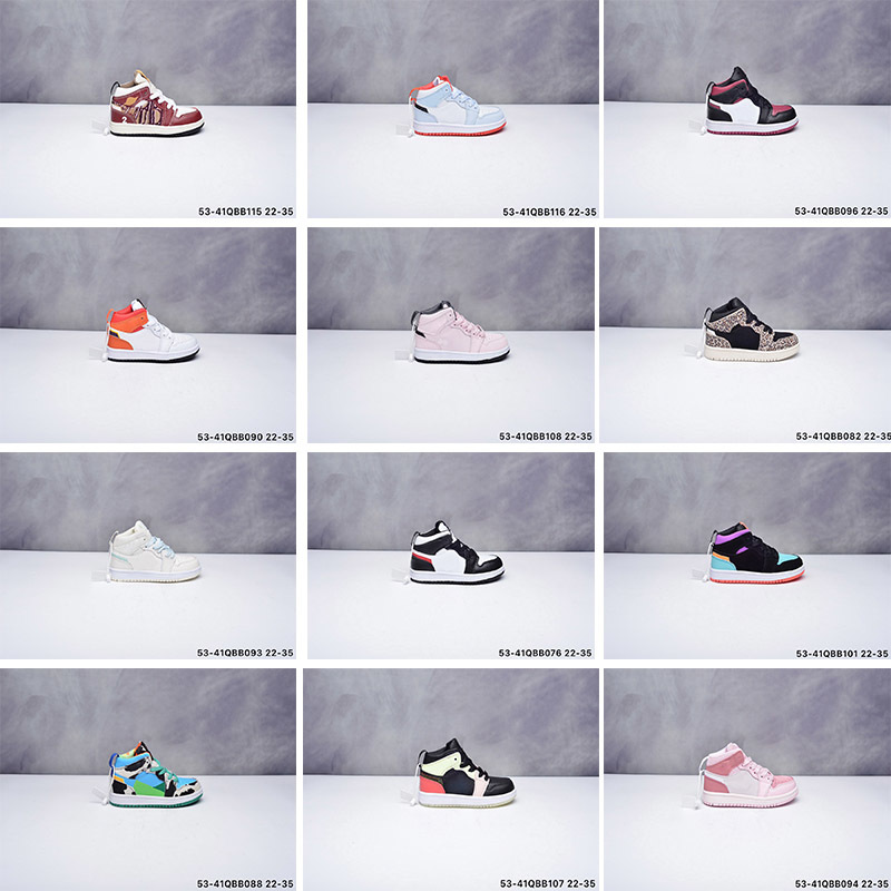 

Size Infants US 6c-3y EUR 22-35 Kids Basketball Shoes J I 1s Gym Red Candy Obsidian Leopard Six Championships BespokeINDSS Big Boy Union, Color1