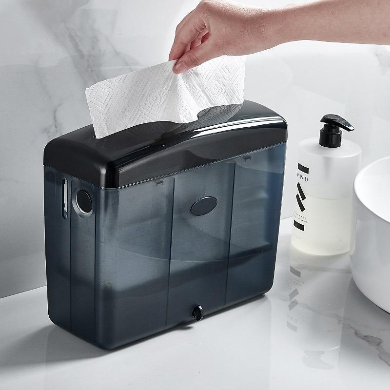 

Toilet Paper Holders Table Top Tissue Box Removable Desktop Kitchen Extraction