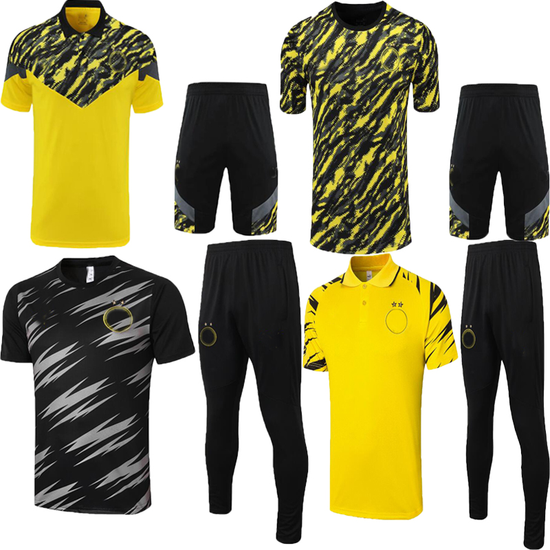 

21 22 Borussia Dortmund soccer Jersey tracksuit kits polo shirt REUS SPECIAL PISZCZEK NEONGELB HUMMELS BRANDT 2021 2022 Survetement football training suit set, 2020