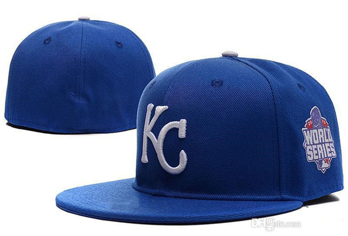 

NWE summer style Royals KC letter Baseball caps Bone Top Quality Men Spring Hip Hop Casquette Fitted Hats