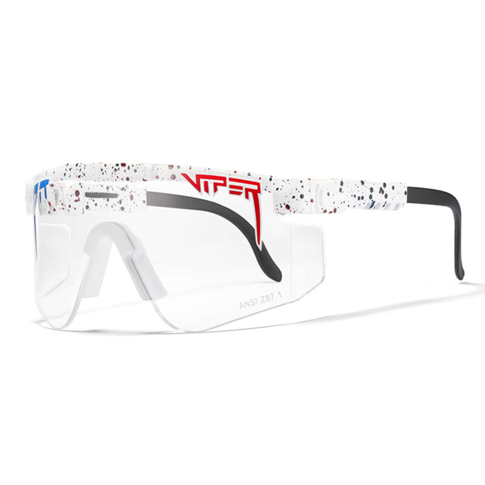 

The Originals Pit viper Sunglasses mirrored eyewear tr90 frame UV400 protection Z87+ Lens Safety goggles 10 COLORS with case, White;black