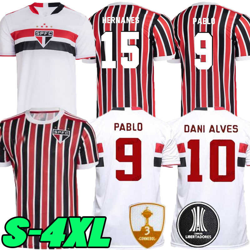 

S-4XL 2021 2022 Sao Paulo soccer jersey DANI ALVES home AWAY Luciano Igor Gomes Luan Pablo Reinaldo camisa 21 22 player version GOALKEEPER training football uniform, 2021;away