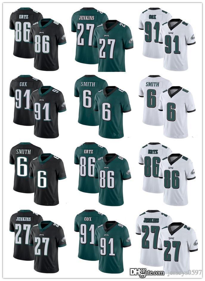 

Men Women Youth PhiladelphiaEaglesJersey 6 DeVonta Smith 27 Malcolm Jenkins 86 Zach Ertz 91 Fletcher Cox Football Jerseys, Color