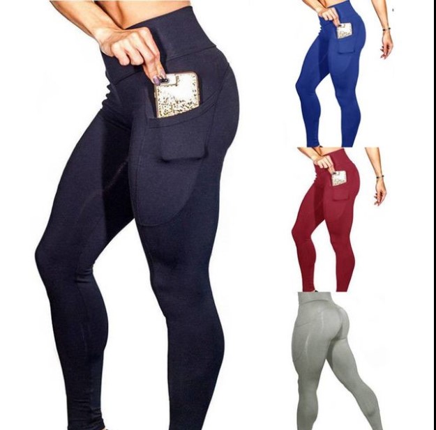 

Womens Leggings Stitching Mesh Pocket Running Yoga Pencil Pants joggers Fitness High Waist Women Sweatpants Trousers, Black