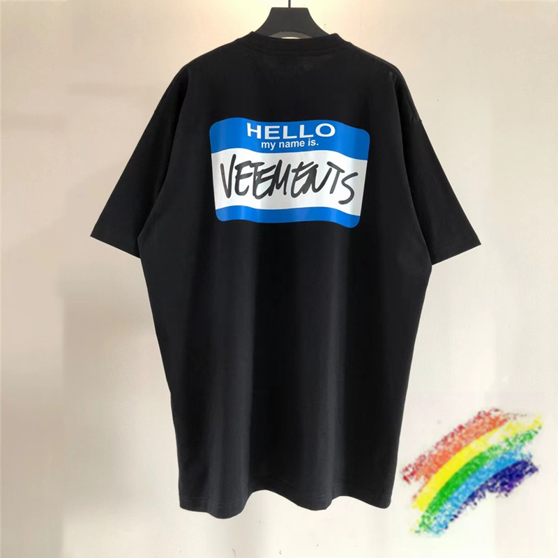 

2021ss T Shirt Men Women 1 High Quality Printed Tee Tops Oversized, Black