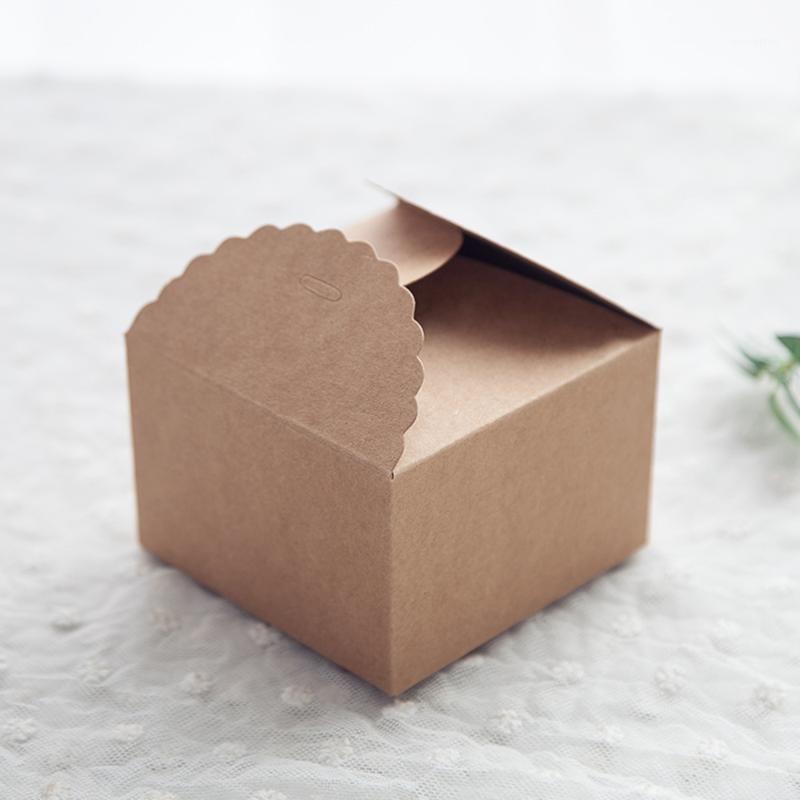 

Gift Wrap 10 Pcs Craft Paper Wedding Favor Boxes DIY Gifts Candy Chocolate Sweets Party Box 9x9x6cm (Without Rope)