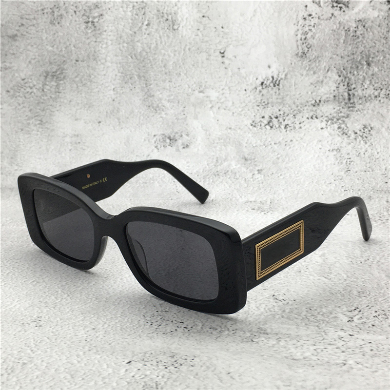 

Selling men women classic designer Sunglasses 4377 fashion vintage square shape frame glasses Retro trend style UV Protection come with case, White;black