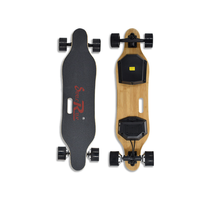 

SPADGER X6 Electric Skateboard Double 300W Motor Max 35km/h With Remote Control - Black