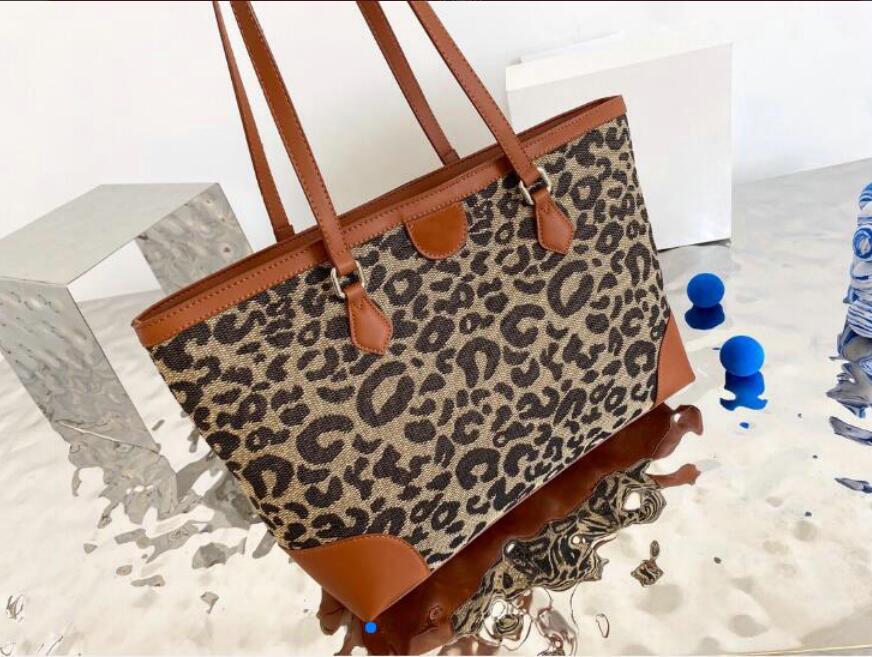 

2022 High quality designers womens leopard bags big Shopping hobo purses lady handbag woemns crossbody shoulder channel totes Handbag 0013#